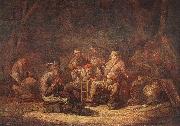 Peasants in the Tavern CUYP, Benjamin Gerritsz.